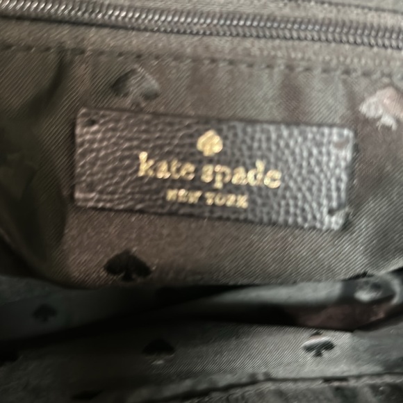 Kate Spade Hayden Sailing Stripe Top Zip Tote, 9"h x 11.5"w x 5"d, Nylon, EUC - Picture 9 of 10